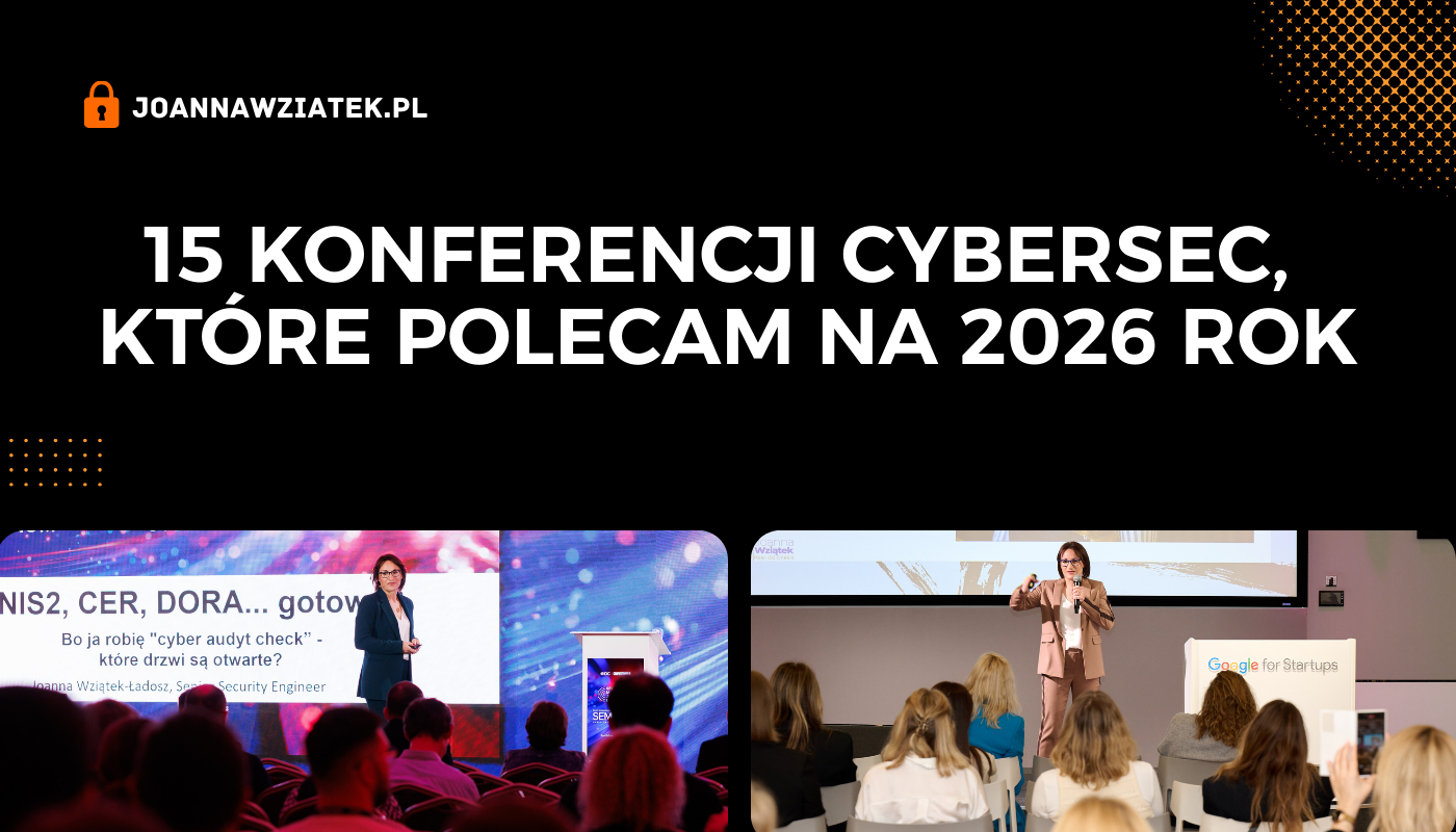 Konferencje 2026 cybersecurity